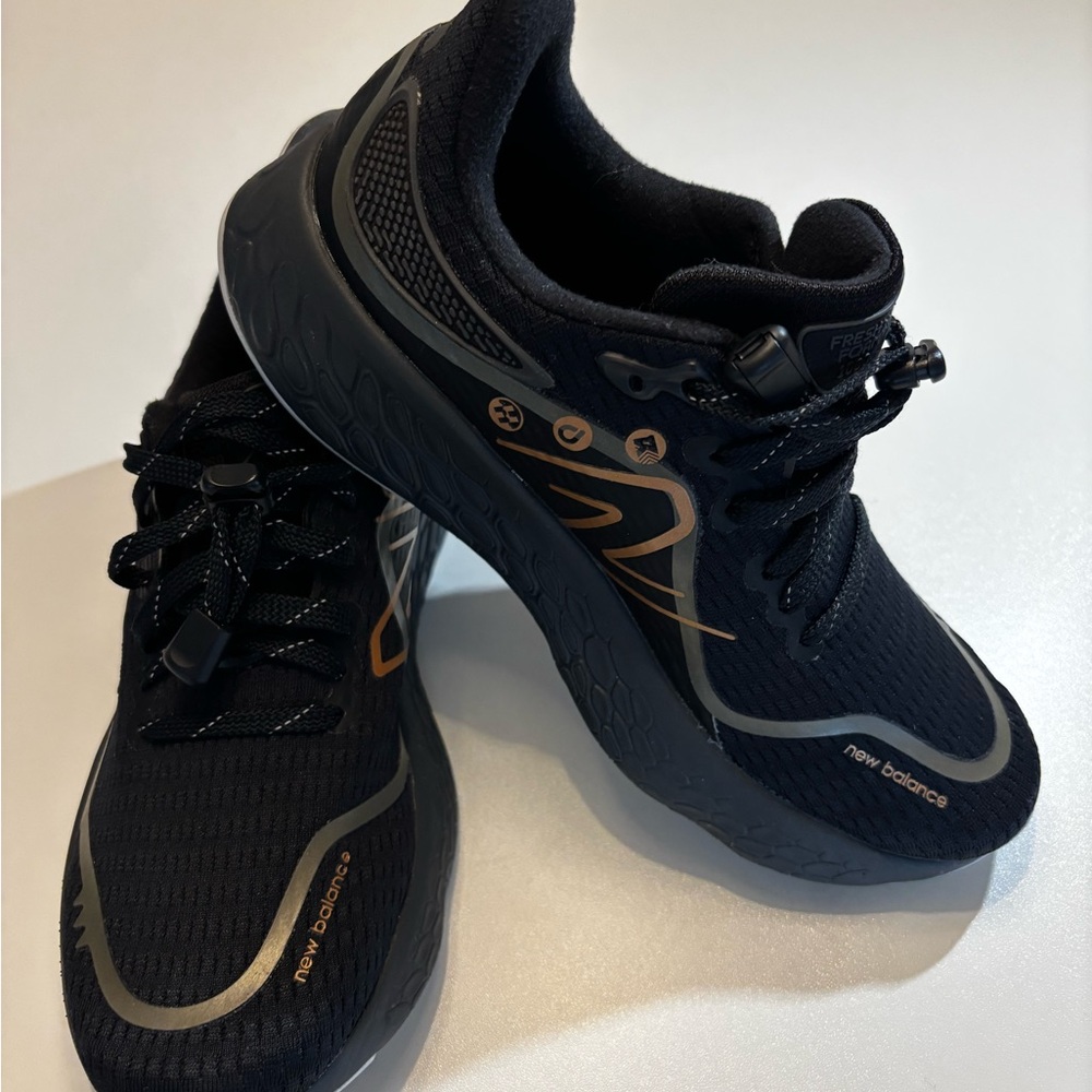 Women’s New Balance Fresh Foam X 1080v12 Permafrost Black Copper Metallic - Picture 3 of 8
